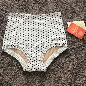 Brand new, Kortni Jeane swim ruffled up bottoms